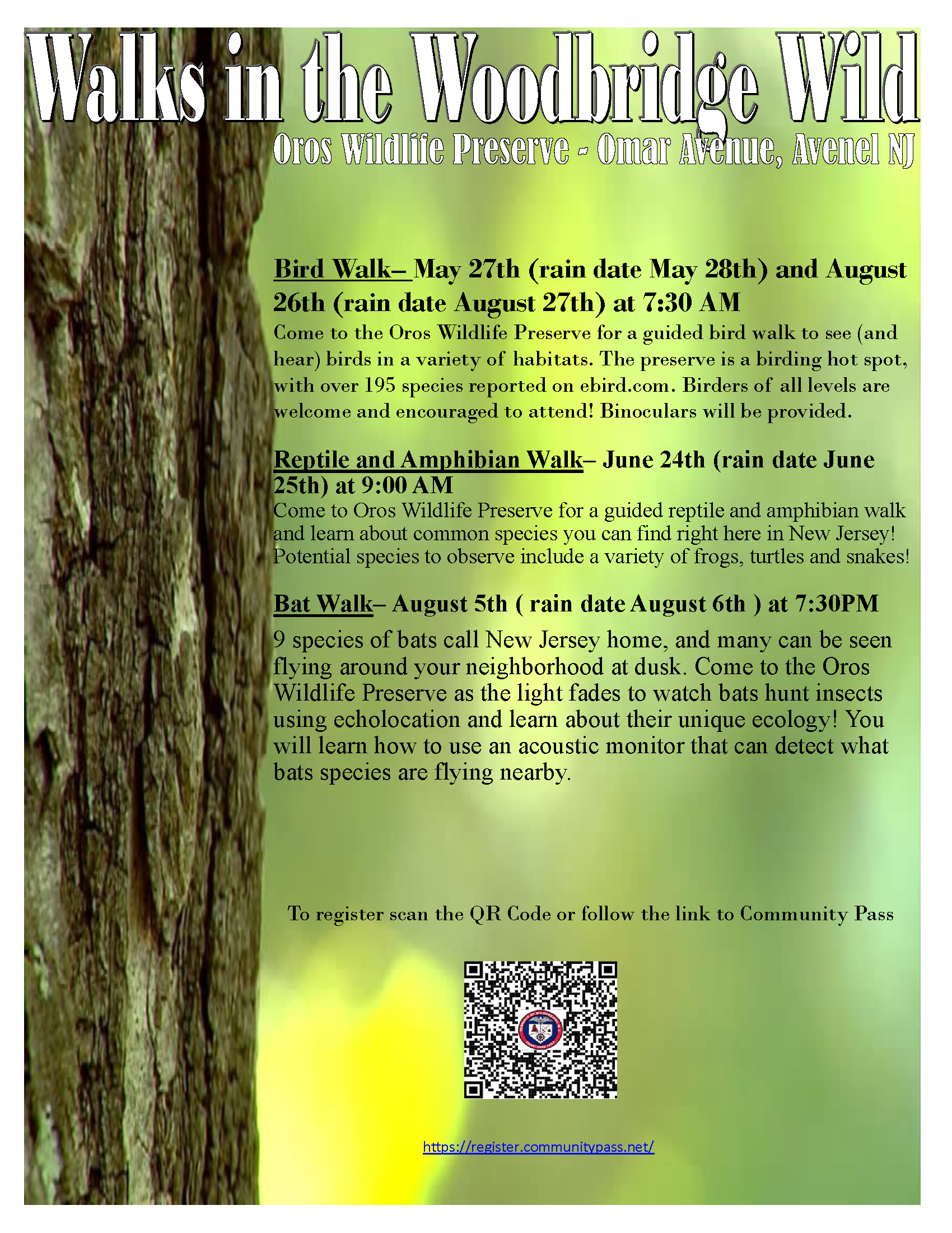 Walks in the Woodbridge Wild 2023